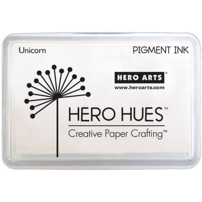 Hero Arts Hues Pigment Ink Pad - Unicorn White