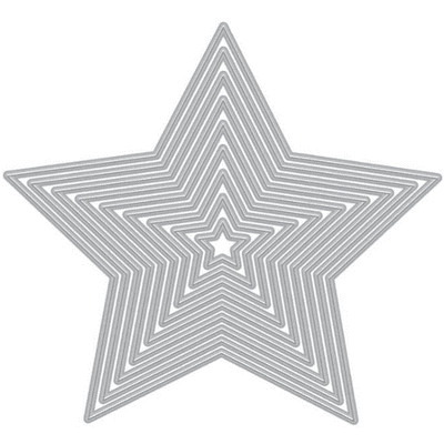 Hero Arts Infinity Dies - 5 Point Stars