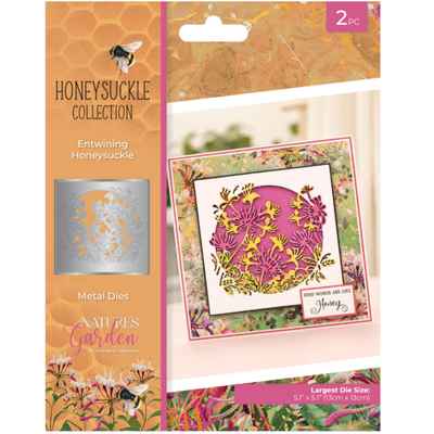 Honeysuckle Metal Dies - Honeysuckle Collection - Entwining Honeysuckle