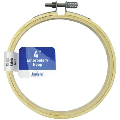 Janlynn Wood Embroidery Hoop - 4 inch