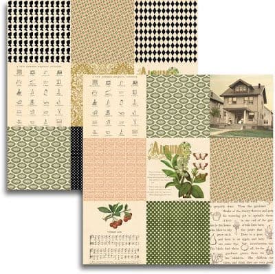 Jenni Bowlin Studio - 12x12 Paper - Haven - Mini Pattern Sheet