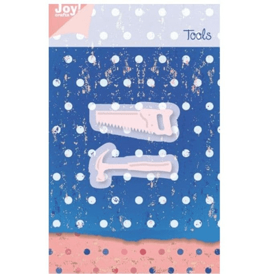 Joy Crafts Cutting & Embossing Die - Tools - Saw + Hammer 