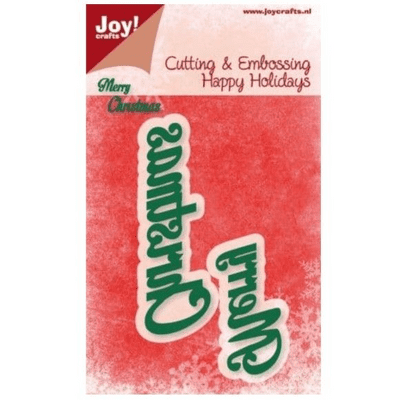 Joy Crafts Cutting & Embossing - Merry Christmas