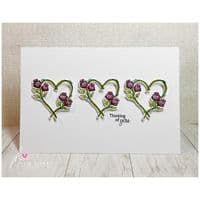 Julie Hickey Designs Stamp Set - Fancy Framed Florals