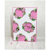 Julie Hickey Designs Stamp Set - Fancy Framed Florals