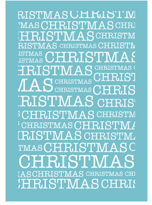 Julie Hickey Designs Stencil - Christmas Stencil & Mask