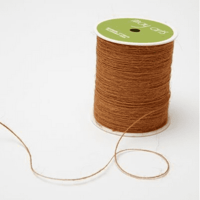 Jute Burlap String - Antique Gold 1mm x 10 metres