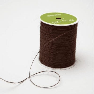 Jute Burlap String - Brown 1mm x 10 metres