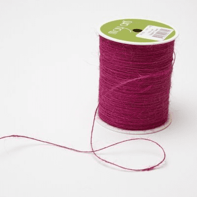 Jute Burlap String - Grape 1mm x 10 metres