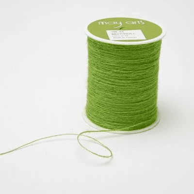 Jute Burlap String - Lime 1mm x 10 metres