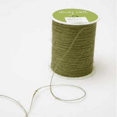 Jute Burlap String - Sage 1mm x 10 metres