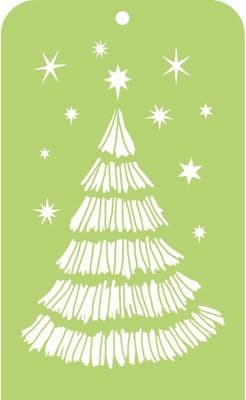 Kaisercraft 3.5 x 5.75 Designer Template - Christmas Tree