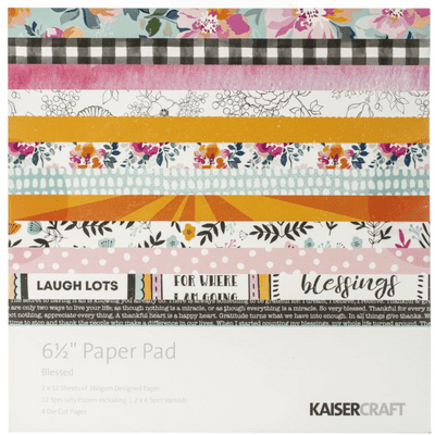 Kaisercraft 6½ inch Paper Pad - Blessed 