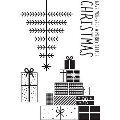 Kaisercraft Clear Stamp Set - First Noel