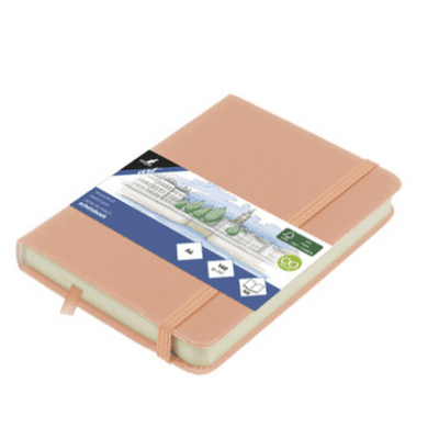 Kangaro Sketch Notebook A6 - Old Pink