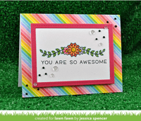 Lawn Fawn 6x6 Inch Paper Pad - Really Rainbow