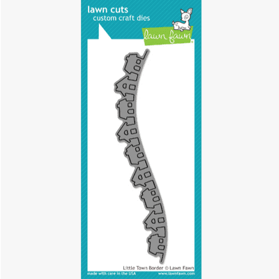 Lawn Fawn Cuts Cutting Die - Little Town Border