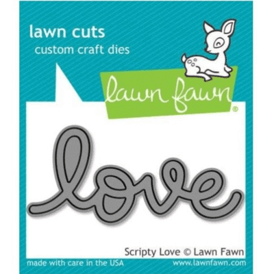 Lawn Fawn Cuts Cutting Die - Scripty Love
