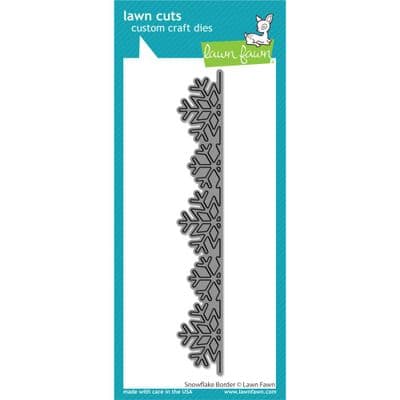 Lawn Fawn Cuts Cutting Die - Snowflake Border