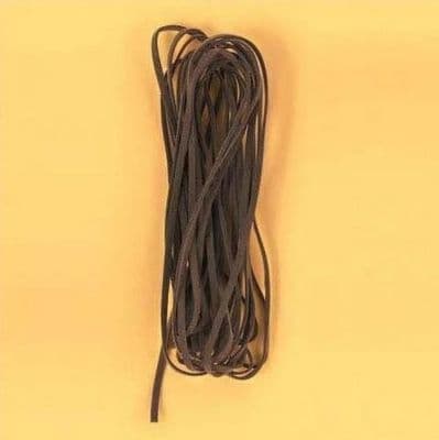 Leather-like Cord - Square Light Brown - 5 metres