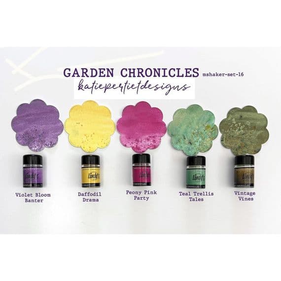 Lindy's Stamp Gang Katie Pertiet's Magical Shaker 2.0 Set - Garden Chronicles