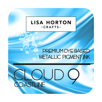 Lisa Horton Cloud 9 Metallic Pigment Ink Pad - Coastline