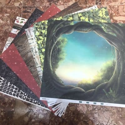 Loobi Crafts Scrapbooking  Kit - Kaisercraft Enchanted