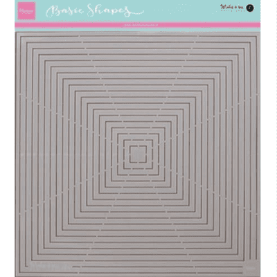 Marianne Stencil - Karin's Basic Shapes Squares - PS8007