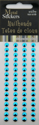 Mark Richards Self Adhesive Nailheads - 5mm - Aqua