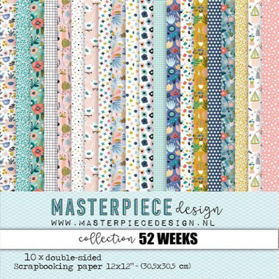 Masterpiece 12x12 Paper Collection - 52 Weeks