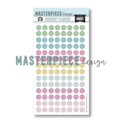 Masterpiece Design Sticker Sheet - Reinforcers Script