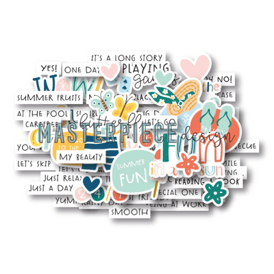 Masterpiece Die-cuts - 24/7 Text