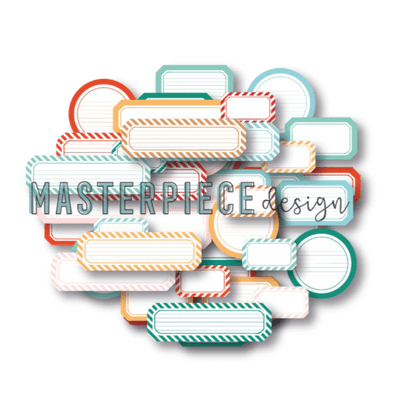 Masterpiece Die-cuts - 31 Days 2023 Labels