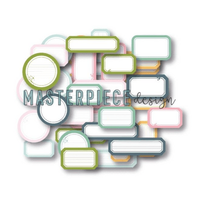 Masterpiece Die-cuts - 52 Weeks Labels