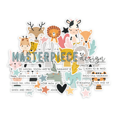 Masterpiece Die-cuts - Baby Animals