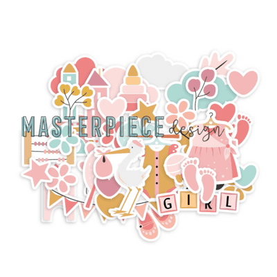 Masterpiece Die-cuts - Baby Girl Figures