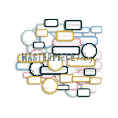 Masterpiece Die-cuts - Happy and Sweet Labels