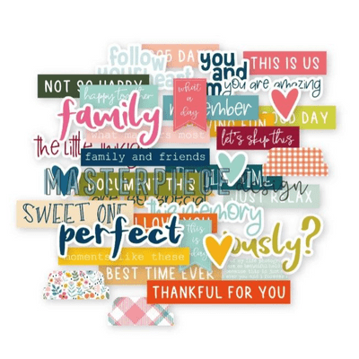 Masterpiece Die-cuts - Indian Summer Text
