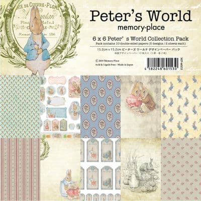 Memory Place 6x6 Paper Pack - Peter's World