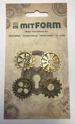 Mitform Metal Embellishments - Gear 30 - MITS034