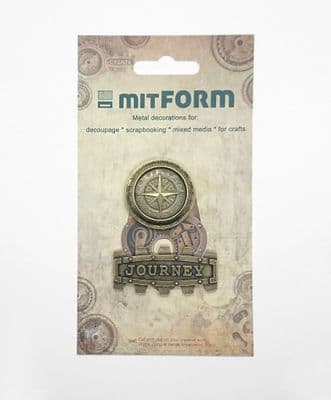 Mitform Metal Embellishments - Travel 5 