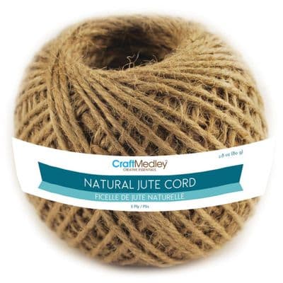 Natural Jute Cord / Twine - 3 ply