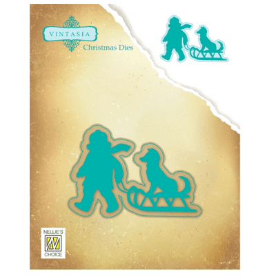 Nellie’s Choice Vintasia Christmas Dies - Husky