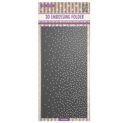 Nellie Snellen 3D Embossing Folder - Snow