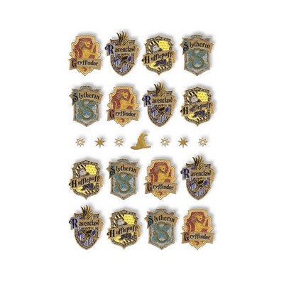 Paper House Harry Potter Pop Up Stickers - House Shields