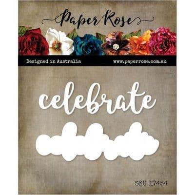 Paper Rose Cutting Die - Celebrate Layered