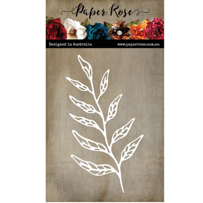 Paper Rose Cutting Die - Large Leaf Outline