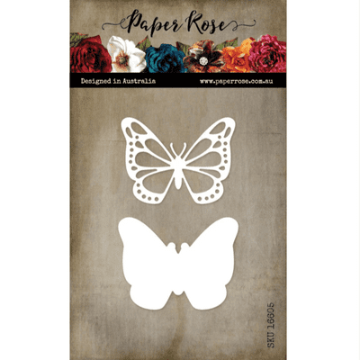 Paper Rose Cutting Die - Vanessa Butterfly, Small