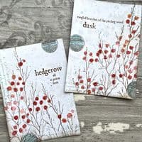 PaperArtsy Alison Bomber 54: Twisted Branches Edition - AB054 was EAB54 Mounted Rubber Stamp