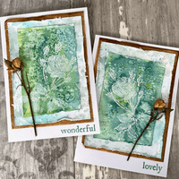 PaperArtsy Alison Bomber 59: Rose Edition - AB059 Mounted Rubber Stamp